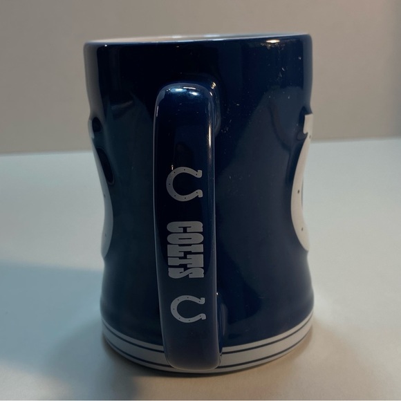 Indianapolis Colts NFL 14oz Coffee‎ Tea Cup Mug Sculpted Relief Boetler Brands - Picture 2 of 8